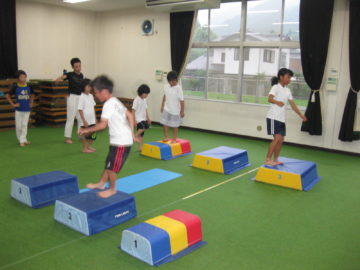 三田空手教室 稽古の様子