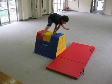深川空手教室 跳び箱トレーニング5