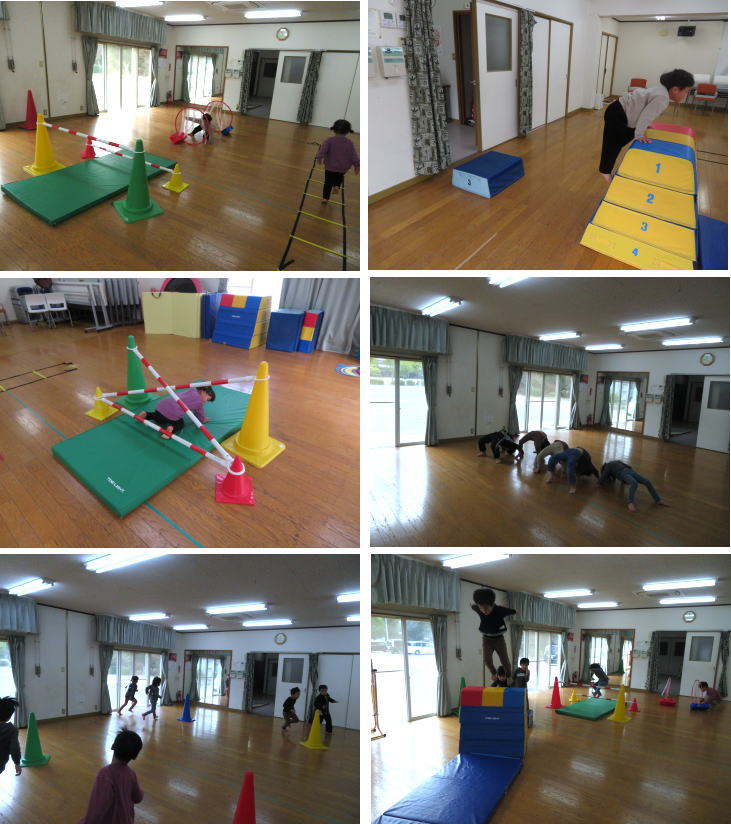 跳ぶ くぐる 上る サーキット