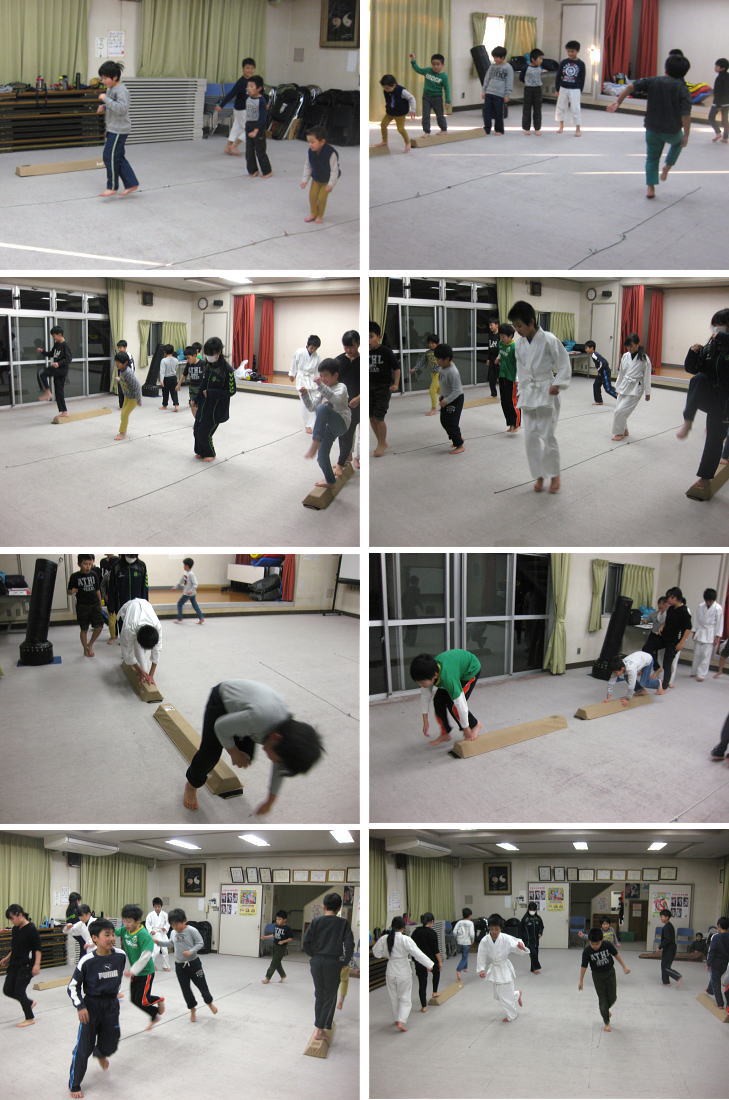 落合空手教室2019-1-17