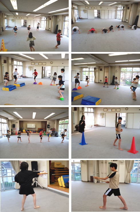深川教室月曜クラス 稽古の様子