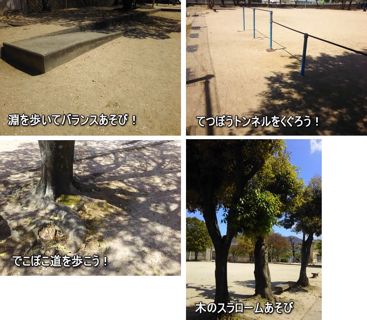 体操教室 公園の資源を活用したあそび