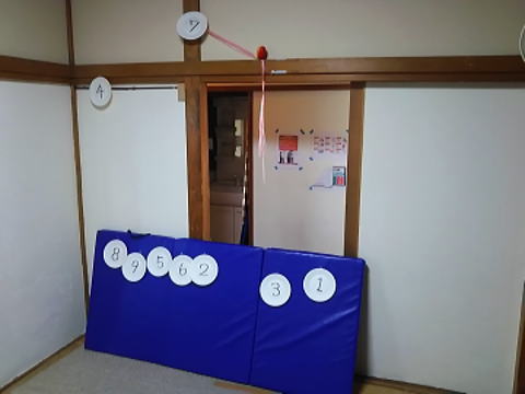 運動療育 ストラックアウト