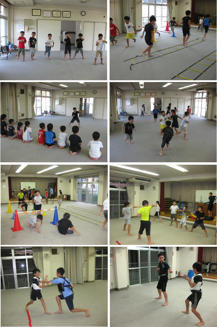 深川空手教室 稽古の様子