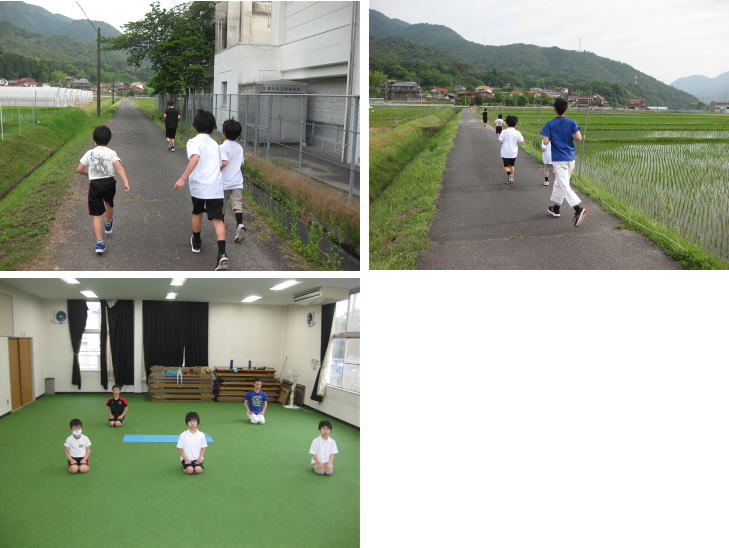 三田空手教室 外ランニング