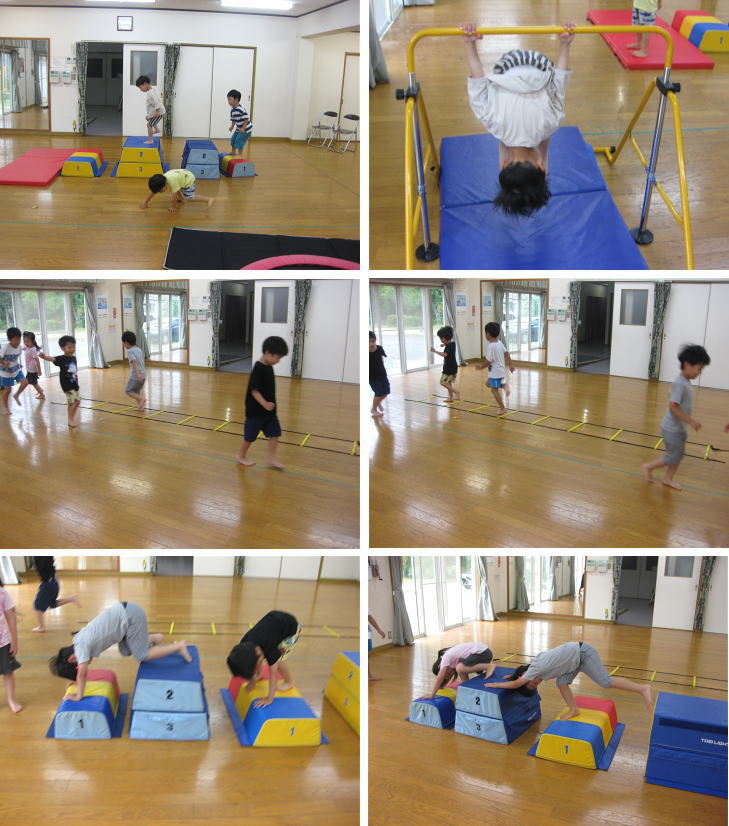 6月 にんじゃとも影の運動遊び教室 活動の様子