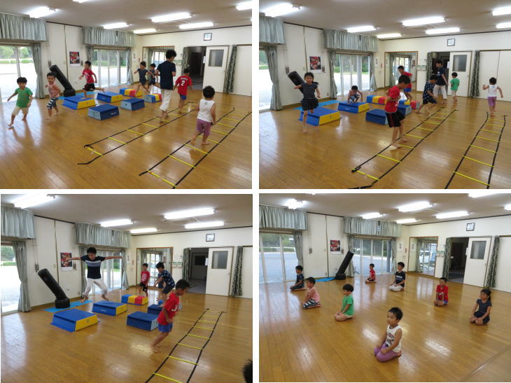 矢口が丘空手教室 トレーニング