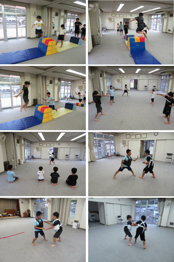 広島 安佐北区 深川 空手教室 前半 小学生クラス