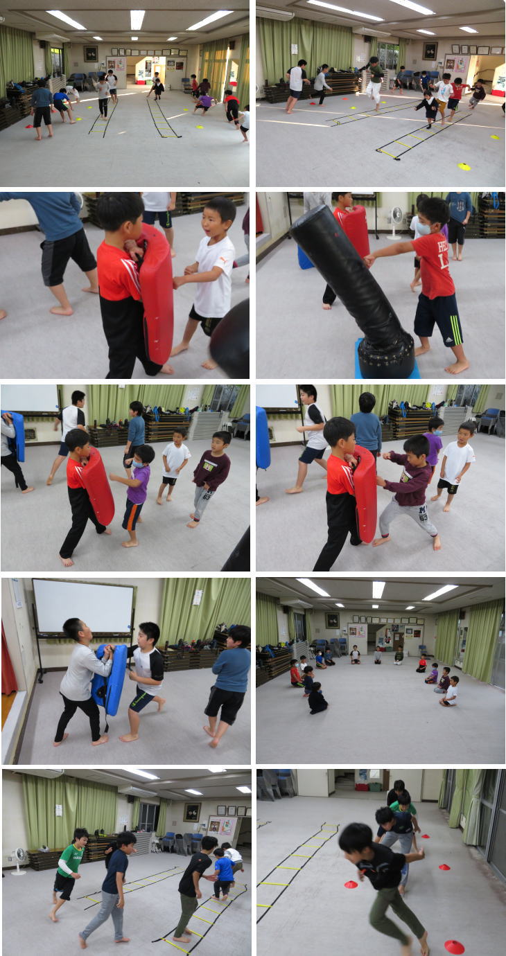 安佐北区落合 小学校 空手教室
