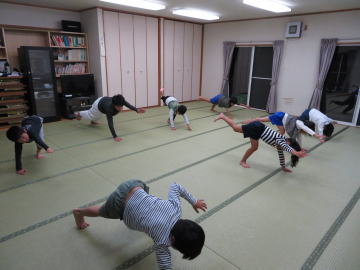 矢口が丘 口田 こども 空手教室 体幹
