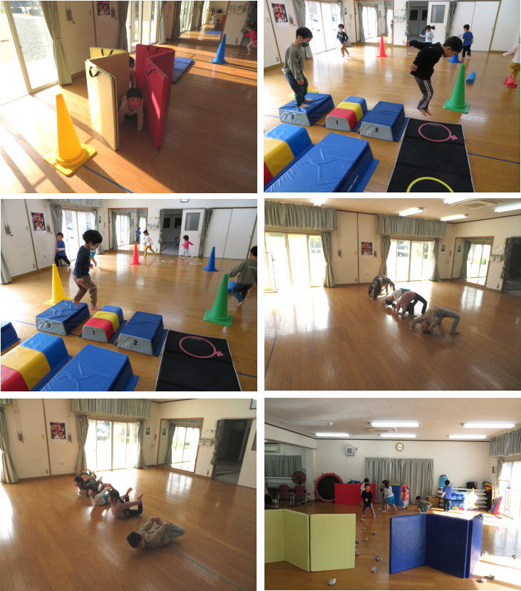 にんじゃとも影の運動遊び教室 1月 幼児クラス