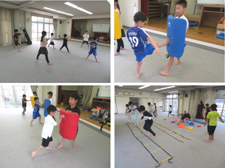 安佐北区 深川 空手 幼児 小学生 稽古