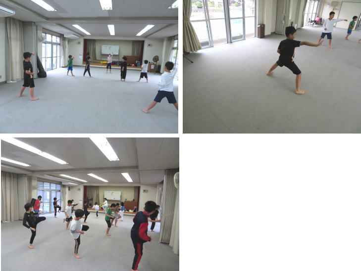 空手教室 安佐北区 深川 小学生 幼児 稽古
