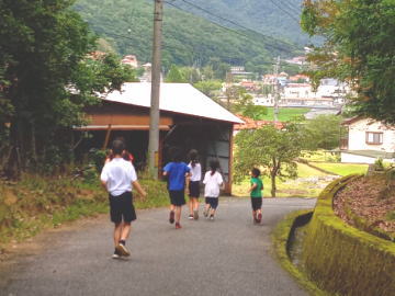 三田 外ランニング 空手の稽古