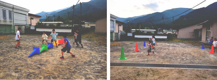 安佐北区 白木 三田 鬼ごっこ 空手