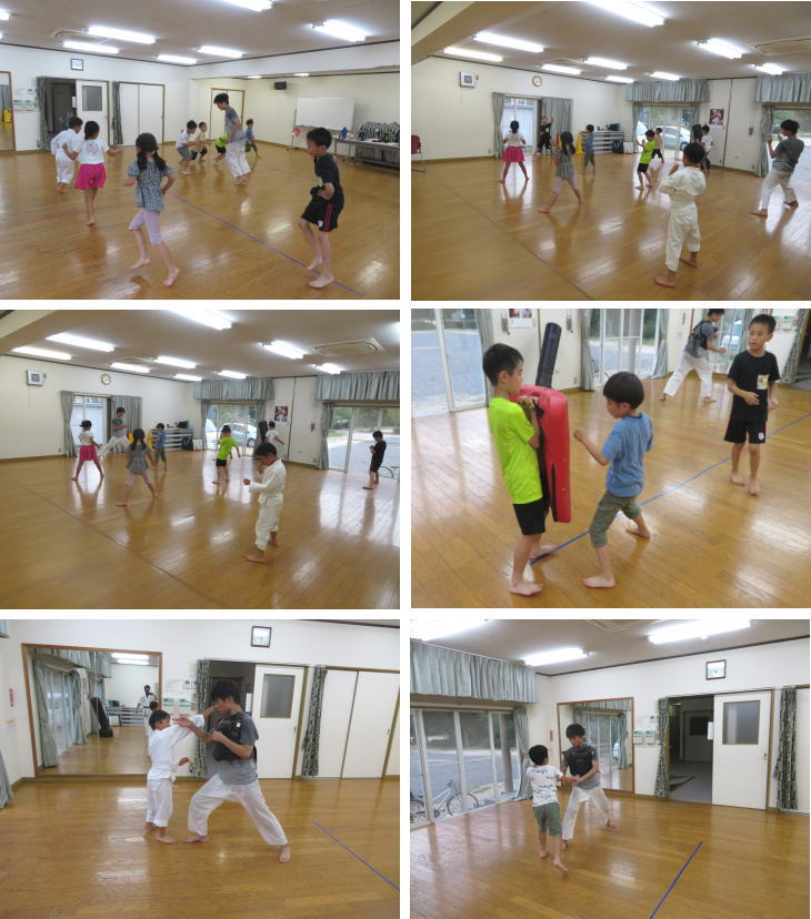 安佐北区 矢口が丘 口田 空手 子ども 運動