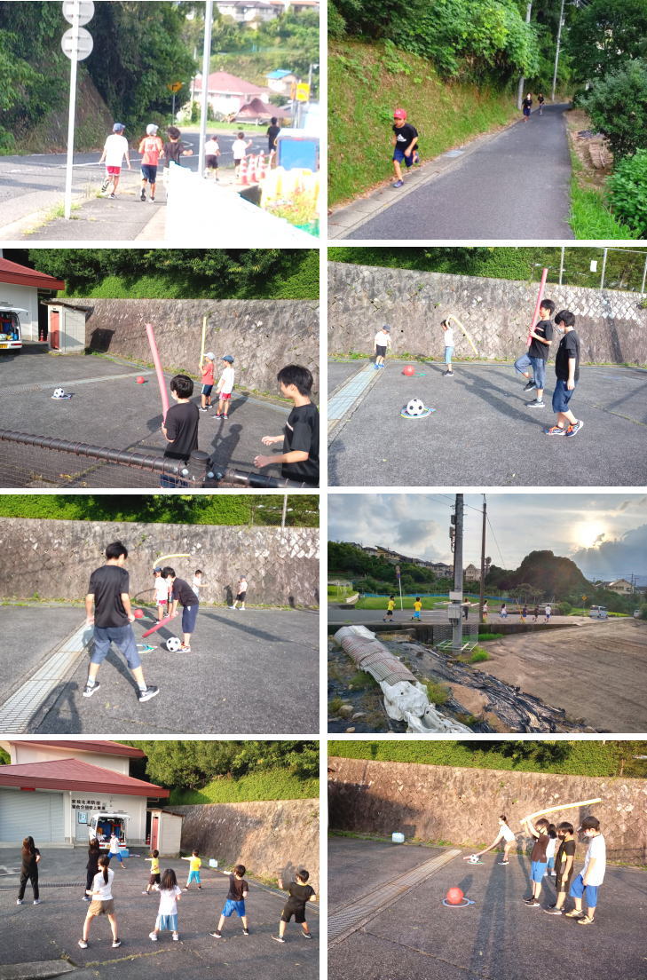 安佐北区 落合 空手教室 ランニング