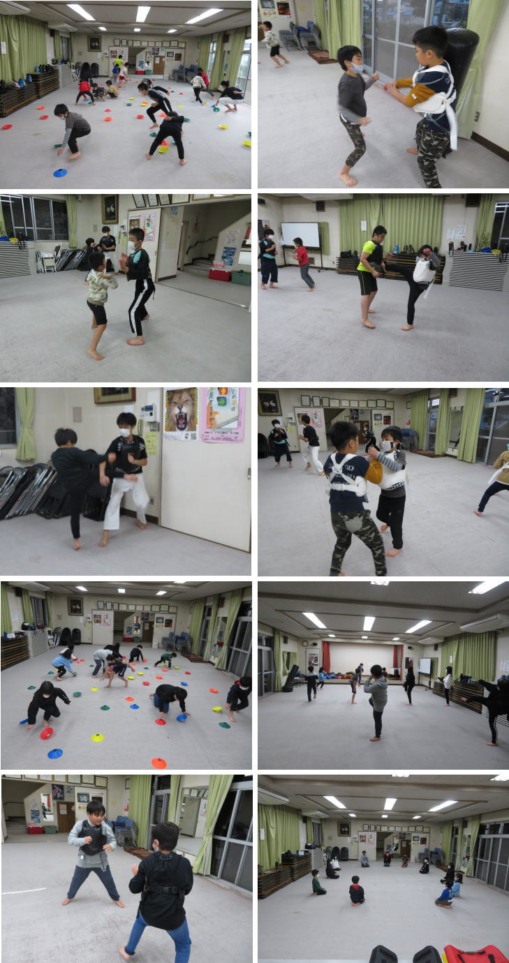 落合 空手 組手 基本