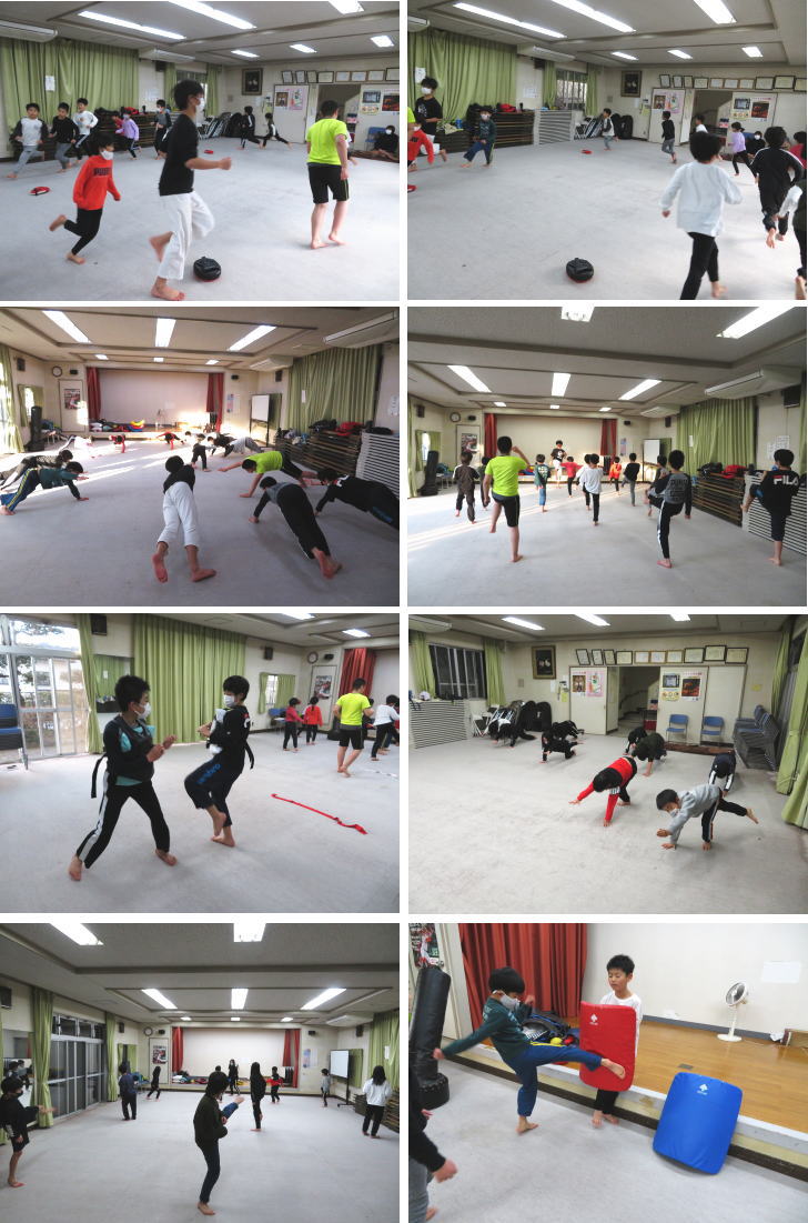 空手 組手 基本稽古