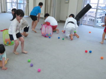 ボール集め