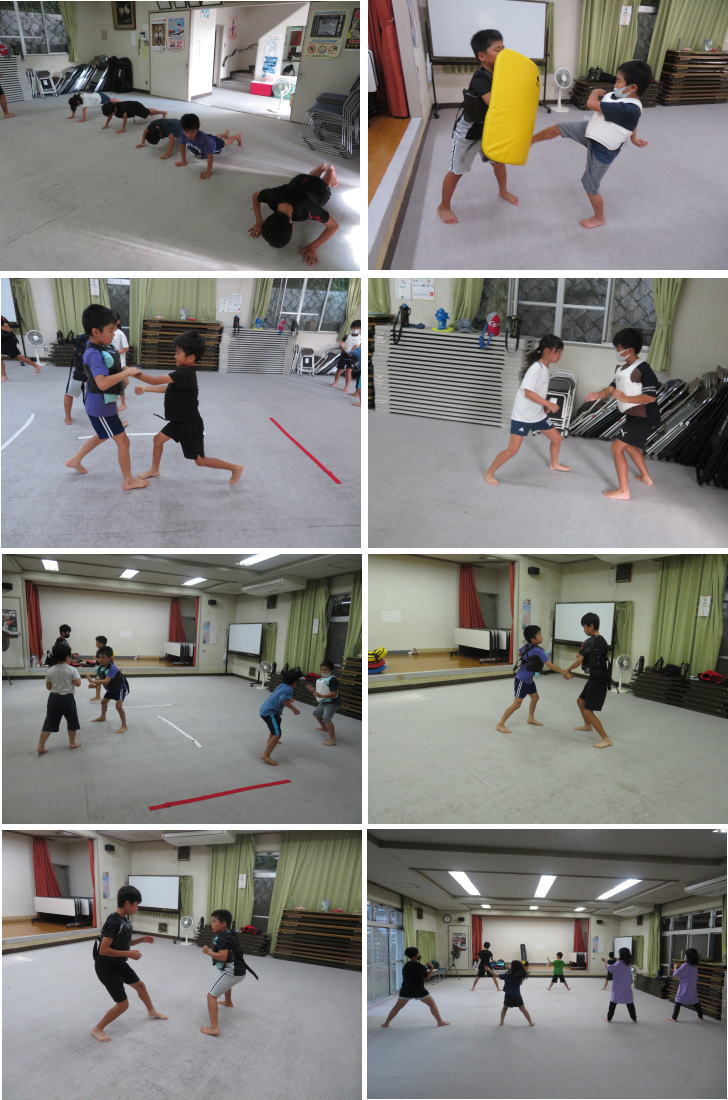 落合 空手 組手