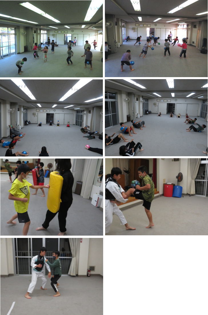 空手 組手 ボールトレーニング