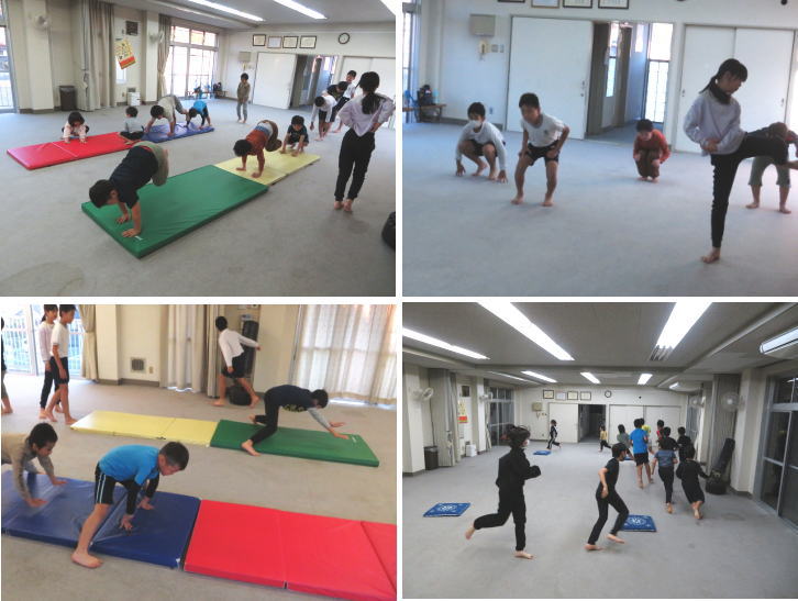 マット運動 協調動作