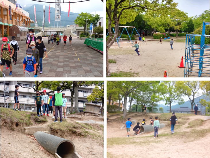 安佐北区 亀崎 寺迫公園 空手教室