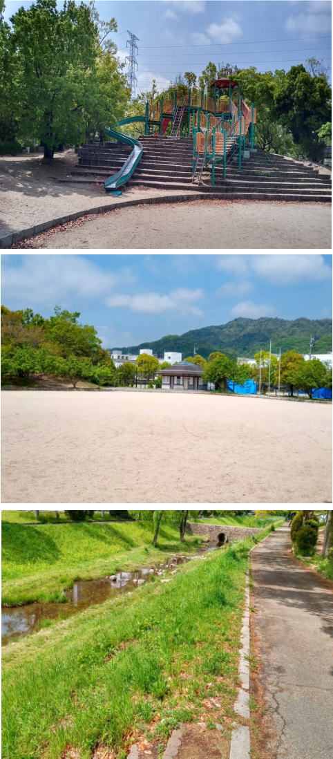 安佐南区 八木 梅林公園 あそび場