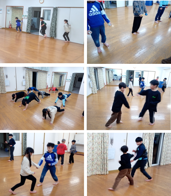 矢口が丘 空手教室 稽古