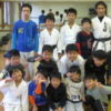 子供運動k空手教室 合同初稽古 安佐北区民文化センターにて
