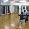 矢口が丘空手教室 トレーニングの様子