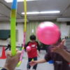 安佐北区 落合 子ども空手 ボールトレーニング