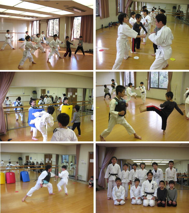 子ども運動空手教室 2018合同稽古