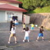 安佐北区 落合 小学生 空手 基本稽古