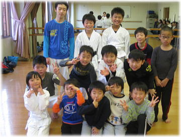 子供運動空手教室 2020合同稽古 安佐北区民文化センターにて3